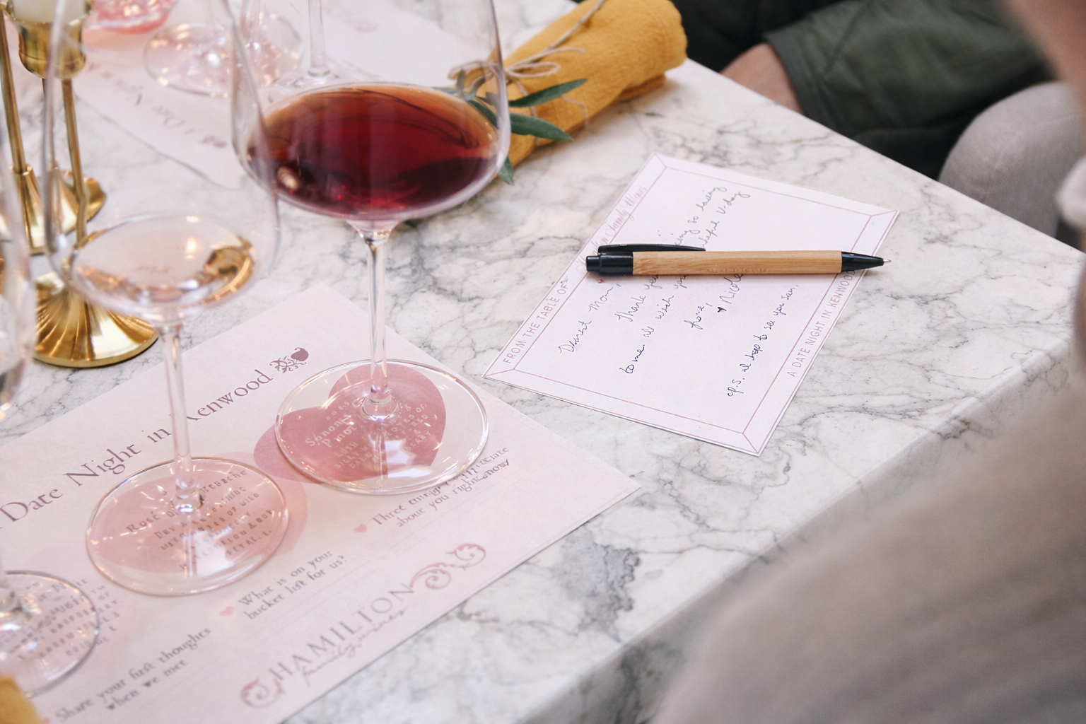 Date Night in Kenwood at Hamilton Family Wines