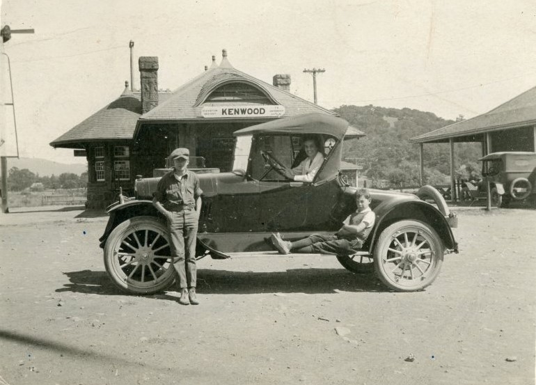 Historic image or map of Kenwood, California.